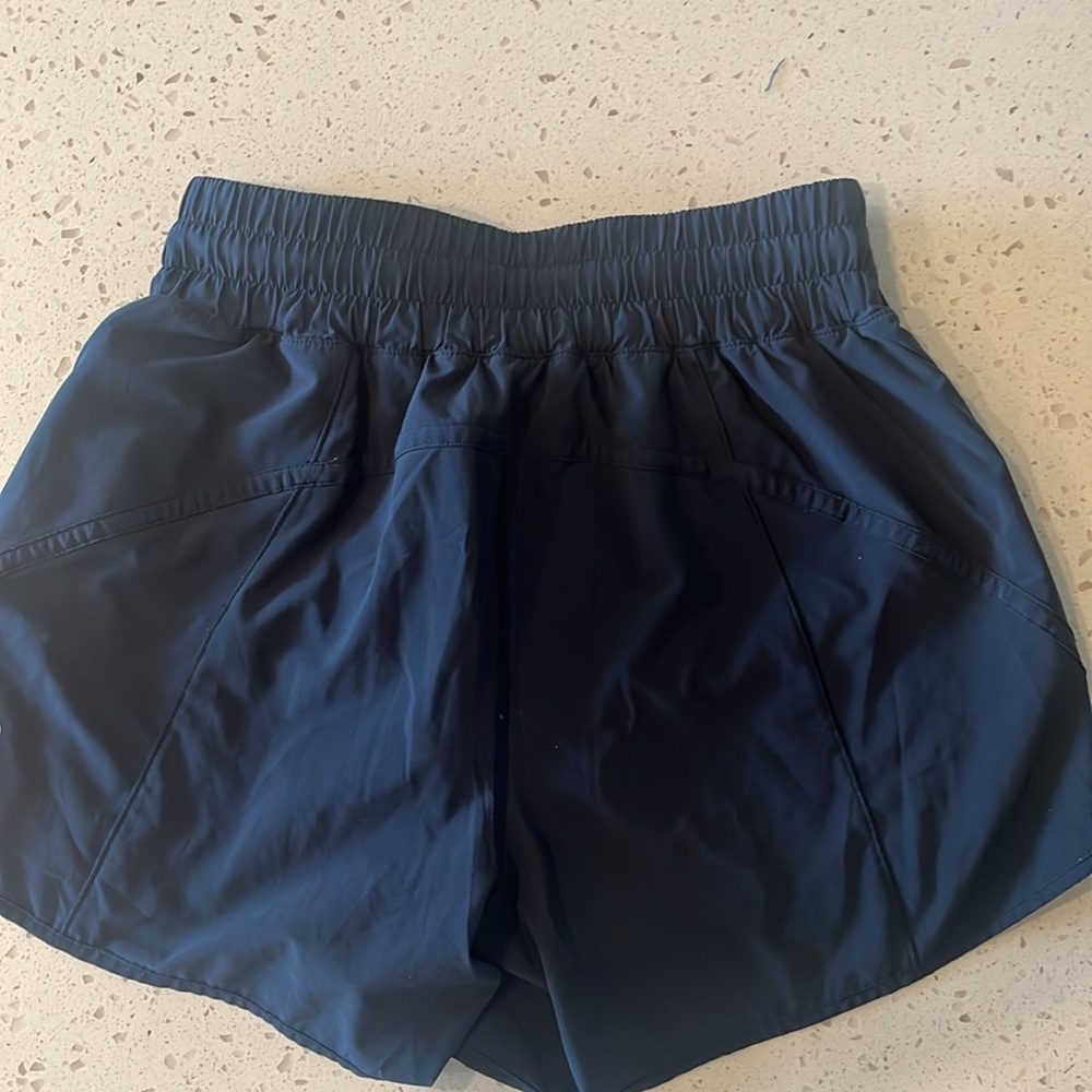 lululemon athletica Deep Blue Athletic Shorts - Picture 3 of 4